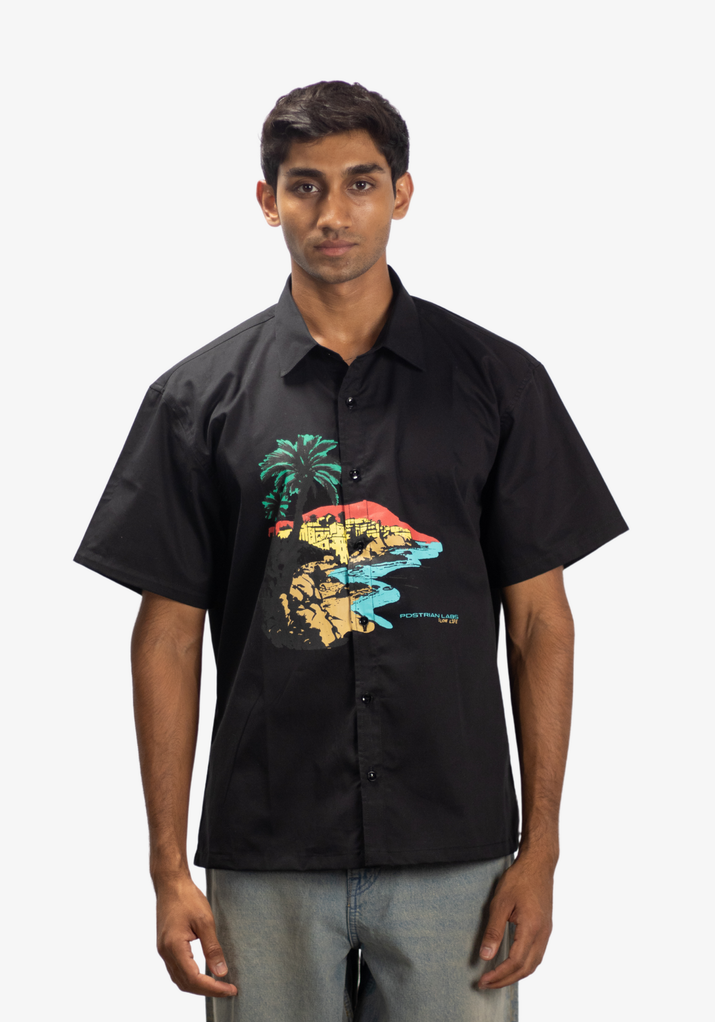 Cliff Side Shirt in Black