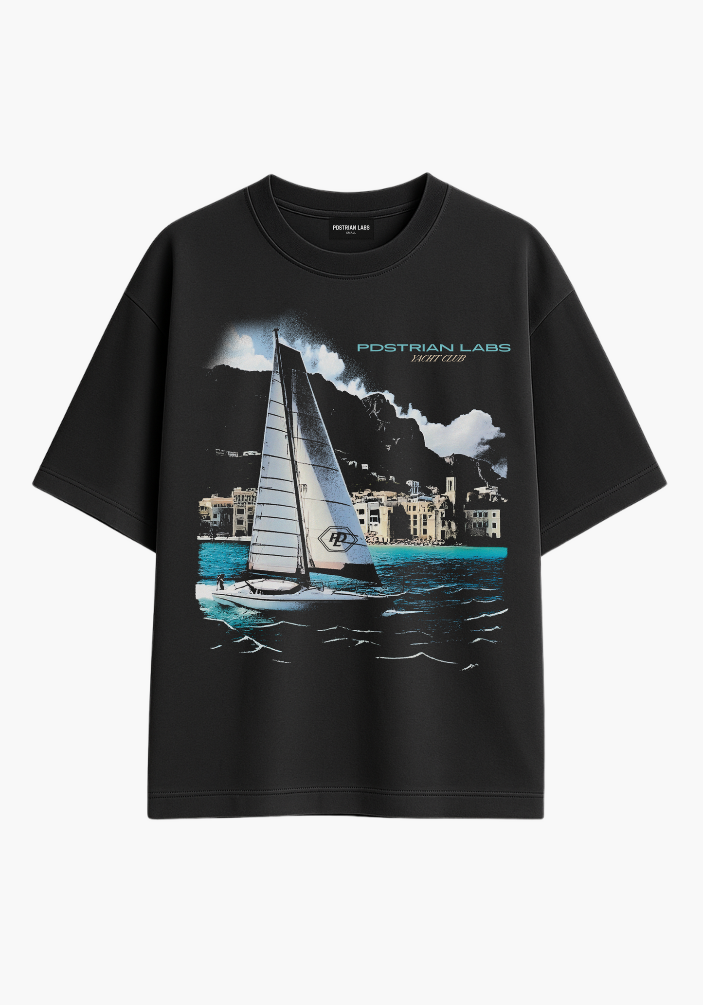 Yacht Club Tshirt in Black