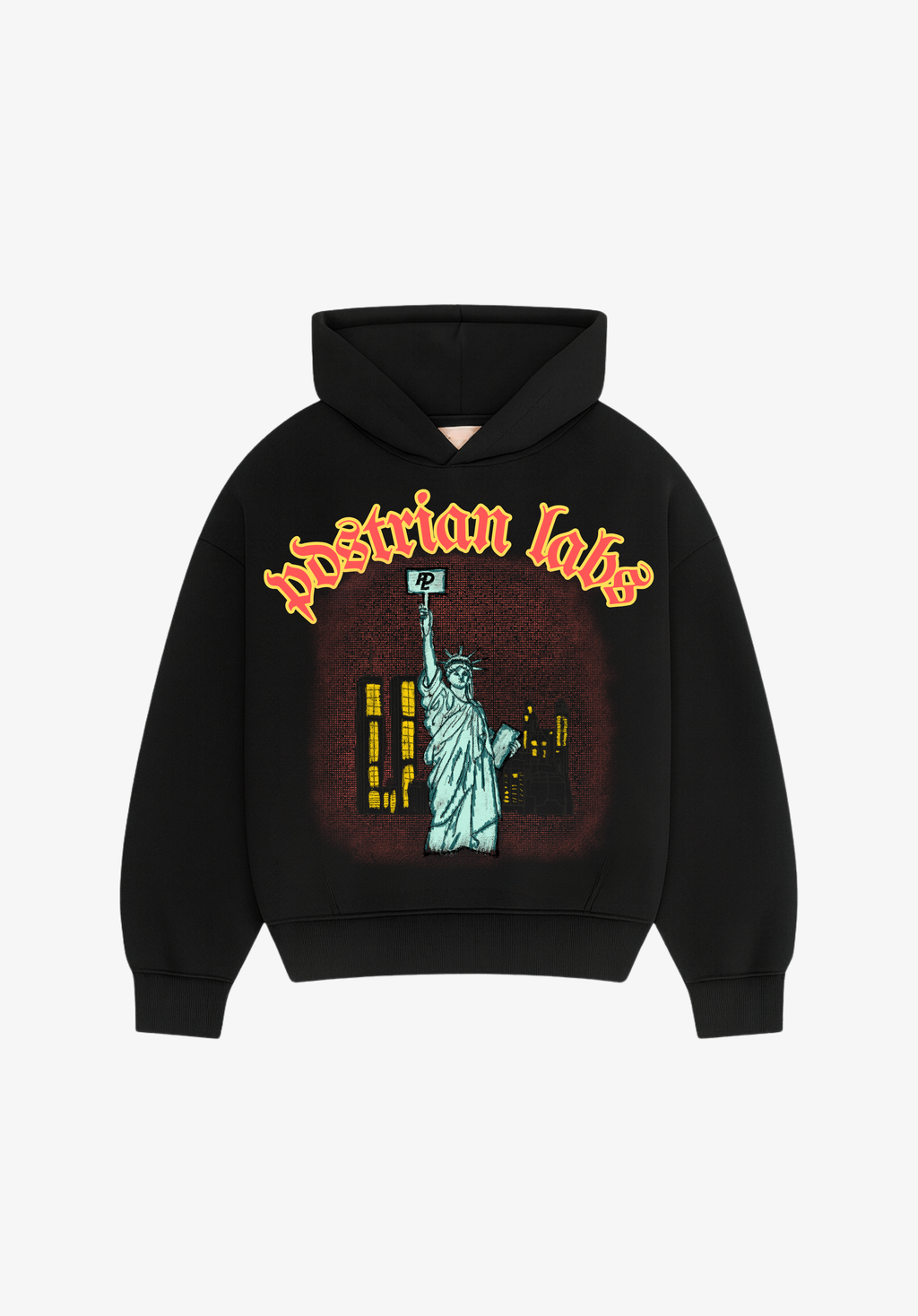 Statue of Pdstrian Hoodie