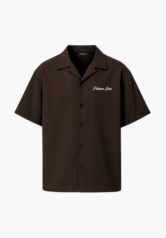 Spirit of Exploration: Resort Shirt in Mocha Brown