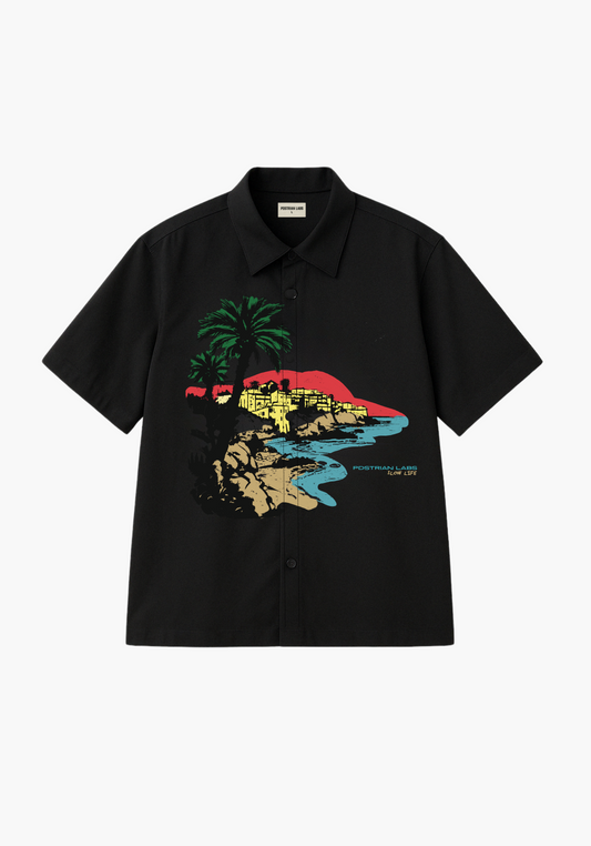 Cliff Side Shirt in Black