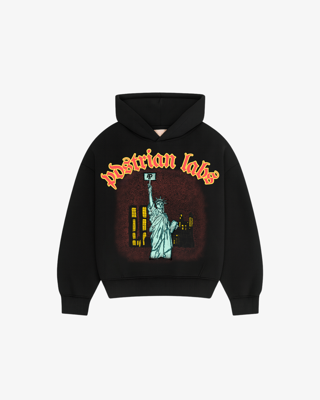 Statue of Pdstrian Hoodie