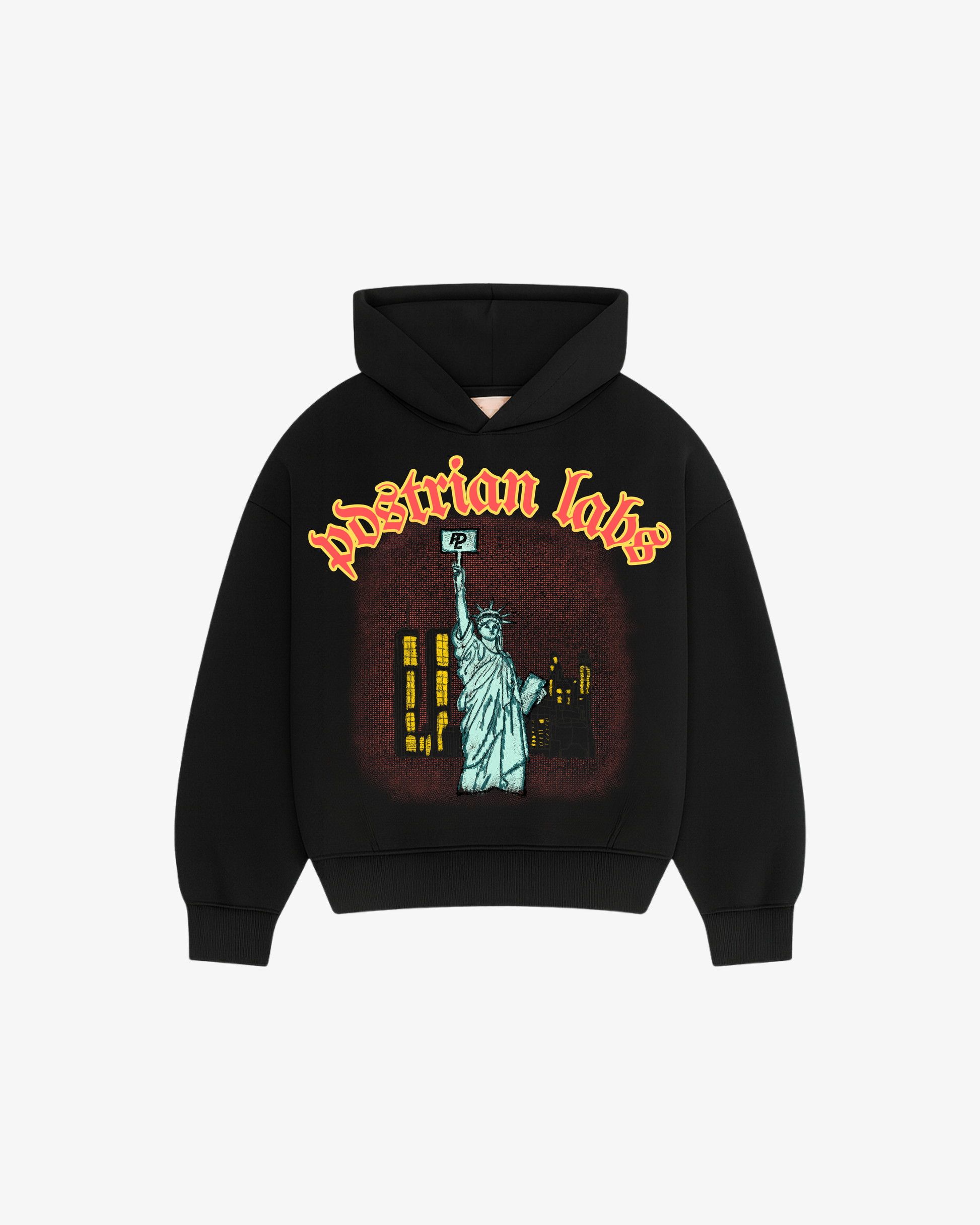 Statue of Pdstrian Hoodie