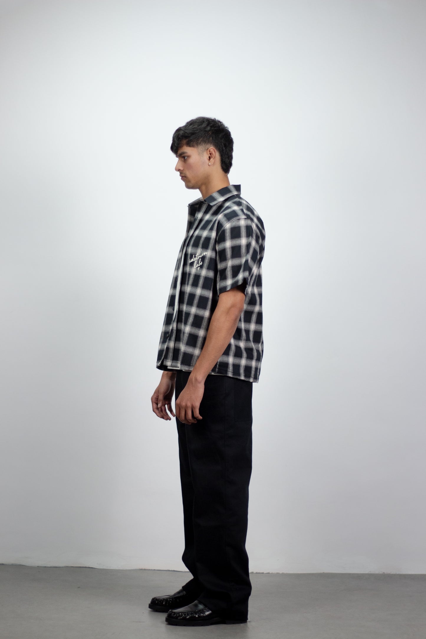 Noir Grid Shirt