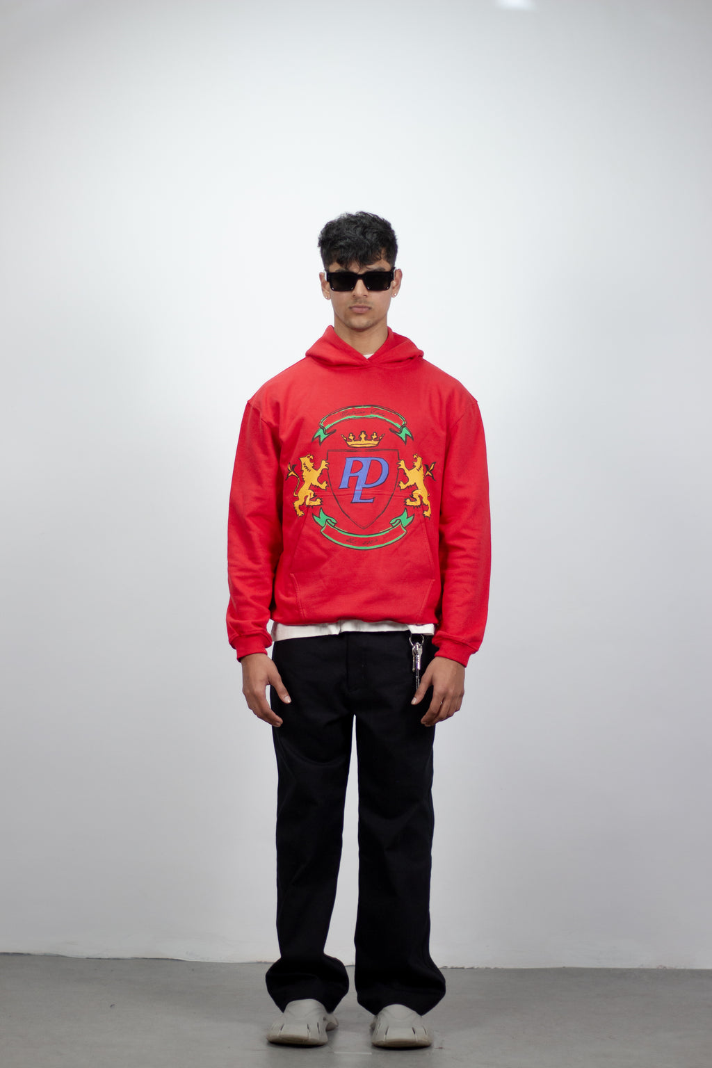 Academy Hoodie in Red